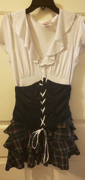 Woman's Skippin School Halloween Costume - Picture 2 of 4